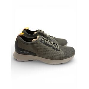 10.5 Merrell Cloud Knit Sneakers Gray Knit Lace Up Comfort Casual Shoes